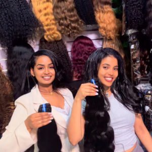 Double drawn  bodywave 100% Human Hair virgin  hair